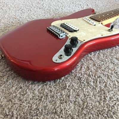 Fender Cyclone Deluxe Series 2006 Candy Apple Red MIM 60th Anniversary Guitar image 4