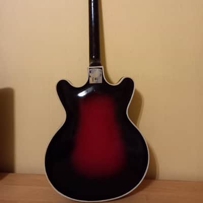 Orfeus Orpheus Hebros Super Electric Guitar Vintage 1970 image 6