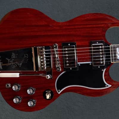 Epiphone "Inspired by Gibson Custom" 1964 SG Standard Reissue w/Maestro Vibrola - Cherry Red image 1