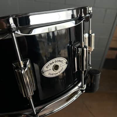 Rogers Dyna-Sonic 6.5x14" Snare Drum in Piano Black Lacquer image 3