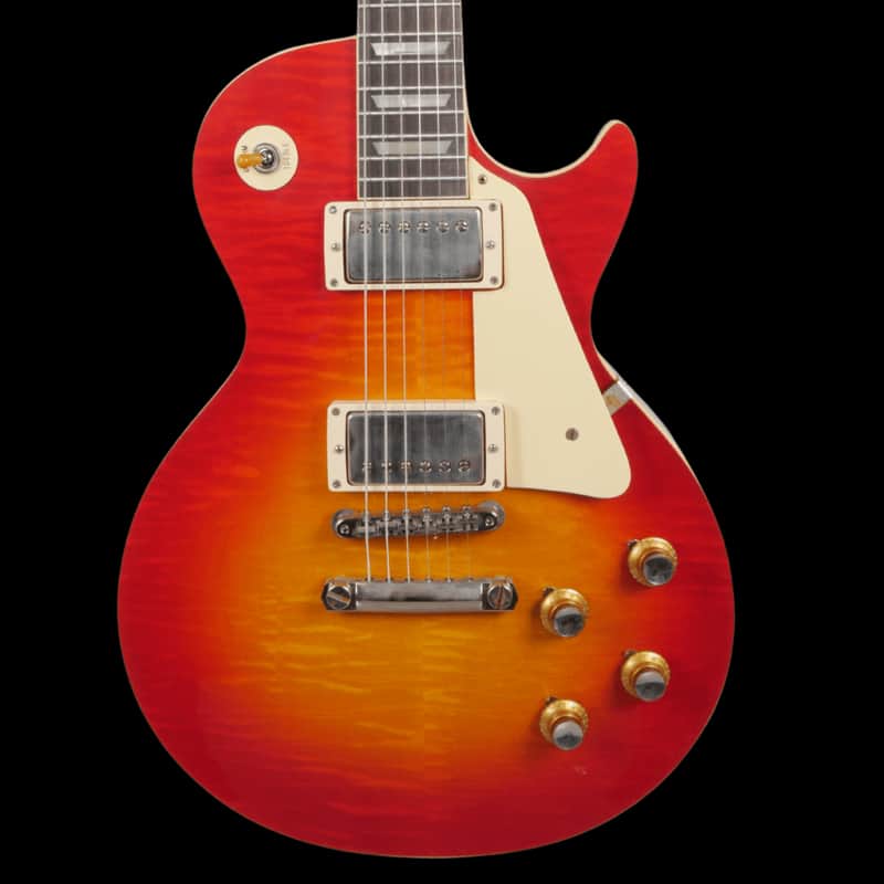 Gibson Murphy Lab 1960 Les Paul Standard in Wide Tomato Burst, Ultra Light Aged image 1