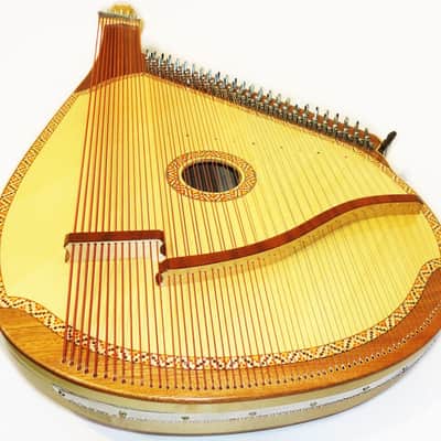New Traditional Folk Bandura Prima Lviv Chromatic 63 String Musical Instrument made in Ukraine Wonderful Sound! image 2