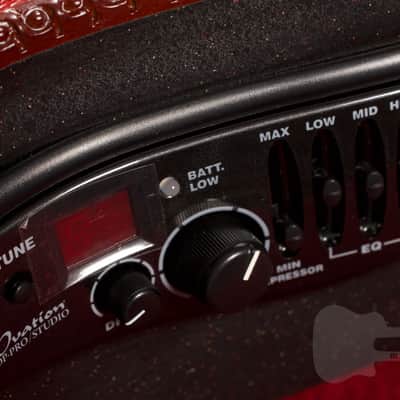 Ovation Adamas 1687GT-2 Deep Bowl Reverse Red Burst 2022 image 9