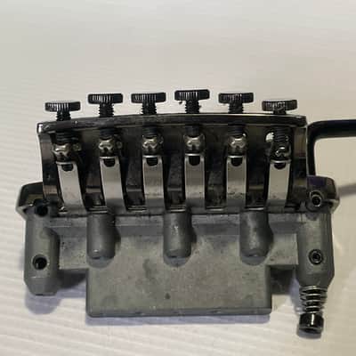 2010's Ibanez RG Series Edge III Cosmo Black Floyd Rose Tremolo Bridge & Arm (Needs Work) image 6