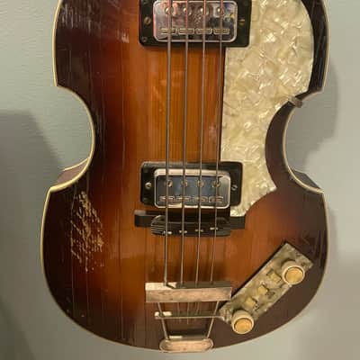 Hofner Violin Beatle bass 1964 - Sunburst image 2