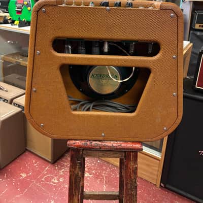 Kendrick model 2112 Texas Crude Amplifier Lacquered Tweed image 10