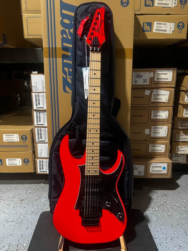 Ibanez Genesis Collection RG550 Electric Guitar - Road Flare Red w/ Gig Bag image 1