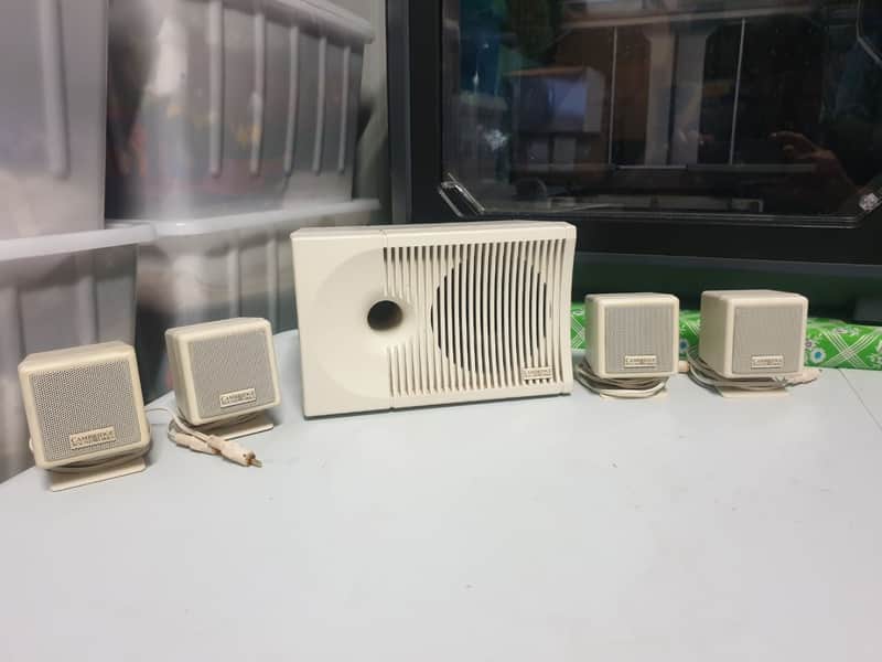 Vintage Cambridge Soundworks PCWorks 4PointSurround 1998 - Beige image 1