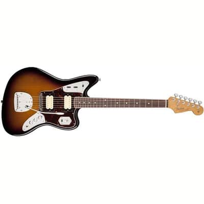 Fender Artist Series Kurt Cobain Jaguar Electric Guitar, Rosewood Fingerboard, 3-Color Sunburst image 1
