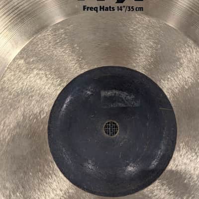 Sabian 14" AAX Freq Hi-Hat Cymbals (Pair) 2019 - Present - Lathed/Unlathed image 10