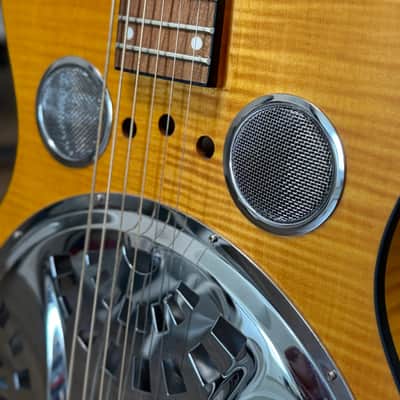 Epiphone Dobro Hound Dog Deluxe Roundneck 2009 - Present - Vintage Brown image 3
