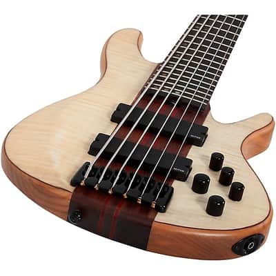Schecter Schecter Guitar Research Charles Berthoud CB-6 6-String Electric Bass 2025 - Natural Satin image 7