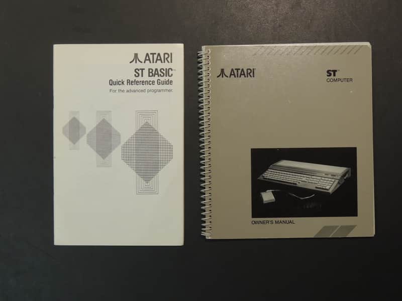 Atari ST Basic Quick Reference Guide & ST Computer Owner's Manual [Three Wave Music] image 1