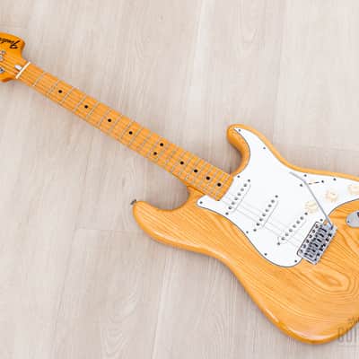 1993 Fender Stratocaster ‘72 Vintage Reissue ST72-58 Natural Ash, Japan MIJ image 11