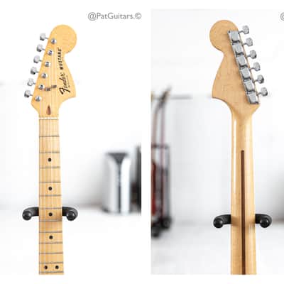 1978 Fender Mustang Guitar in Walnut (Mocha) image 3
