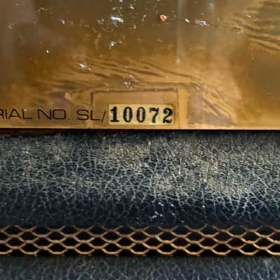 Marshall JTM100 Head HENDRIX JOURNEY Black 1966 image 4