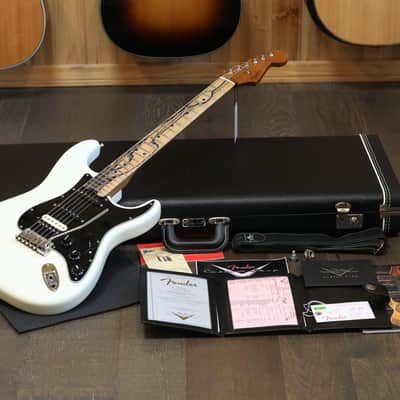 2020 Fender Custom Shop Empire 67 Super Stratocaster Electric Guitar Aged Olympic White NOS + COA OHSC