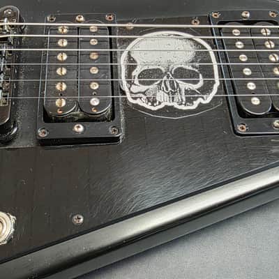 Gibson Gothic Flying V 1999 EX BLACK LABEL SOCIETY MUSIC VIDEO STAGE PLAYED OZZFEST ARTIST OWNED TOUR GUITAR Custom Graphics image 3