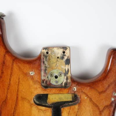 1978-1979 Vintage Fender Stratocaster 3-Bolt Ash Body Stripped 1970's Guitar image 5
