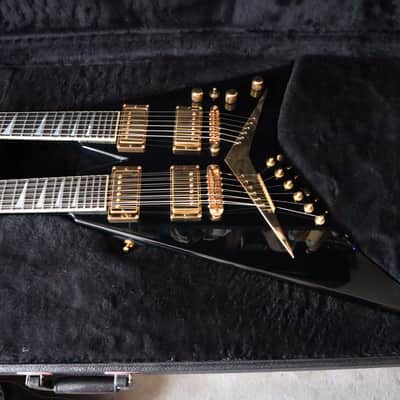 Jackson USA Custom Shop Rhoads Doubleneck Black image 21