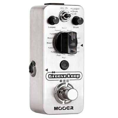 Mooer Groove Loop Drum Machine and Looper Tap Tempo Function True Bypass, FREE PICK + HOLDER+ FREE SHIP USA image 4