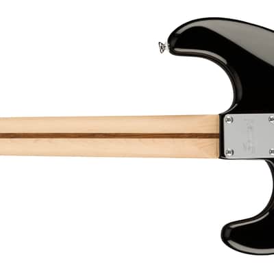 Affinity Series® Stratocaster®, Maple Fingerboard, White Pickguard, Black image 2