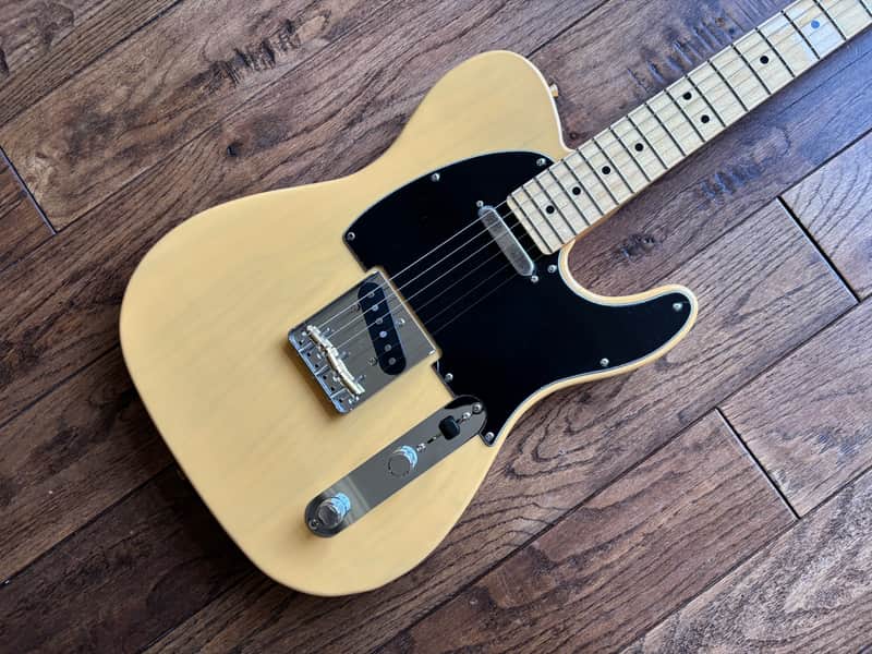 Mint 2024 Fender MIJ FSR Hybrid II Telecaster with Maple Fretboard Transparent Blonde image 1