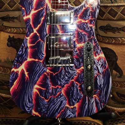 Lava Telecaster Style Guitar Custom Built All New, Great Player image 1