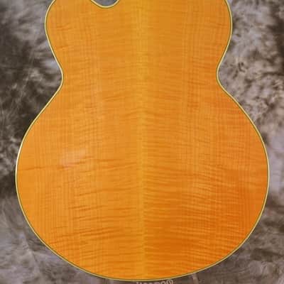 2006 Epiphone Elitist Broadway Guitar in OHSC - Antique Natural image 16