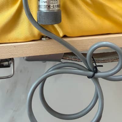 AKG D12 Cardioid Dynamic Microphone 1950s - 1960s - Silver / Black image 3