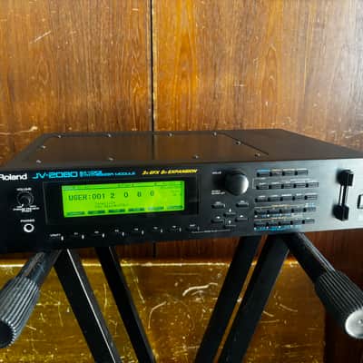 Roland JV-2080 64Voice Synthesizer Module new internal battery 100-240V