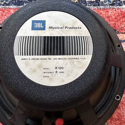 JBL K120 8ohm 1970s Original Cone image 3