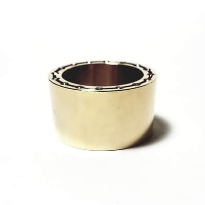 Gen Sax "REBEL" Alto Saxophone Clarinet Ligature Sound Booster | Heavy Mass Ring Ligature Bronze image 3