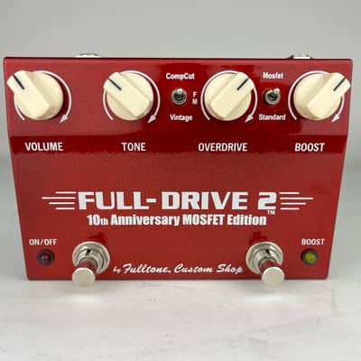 Fulltone Full-Drive 2 10th Anniversary MOSFET 2000s - Red image 2