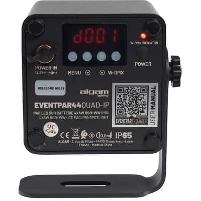 Algam Lighting EVENTPAR44-QUAD-IP Par Led 4x4W IP65 a Batteria image 11