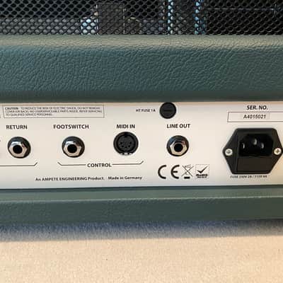 Ampete One - Boutique 100W 2 Channel Tube Amp - 12AX7 / EL34 - 230V image 13