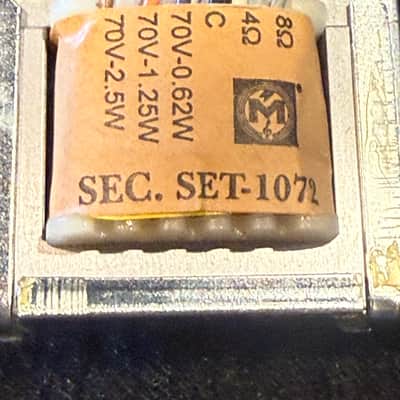 OWI 2570TR Wall Mounted Kit 25V/70V Transformer w/ Box image 8