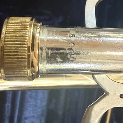 Conn 50H trigger trombone. With case and mouthpiece. USA image 6