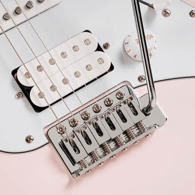 Cort G200PPK G Series 200 Double Cutaway Electric Guitar. Pastel Pink image 11