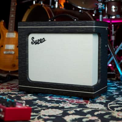 Supro 1620RCBLK Delegate Custom USA 25-Watt 1x12 Combo w/Reverb image 7