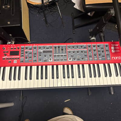 Nord Wave 2 61-Key 48-Voice Polyphonic Synthesizer 2013 - 2022 - Red image 2