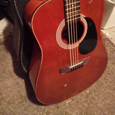 Harmony H 162-E 1970's Mahogany image 5