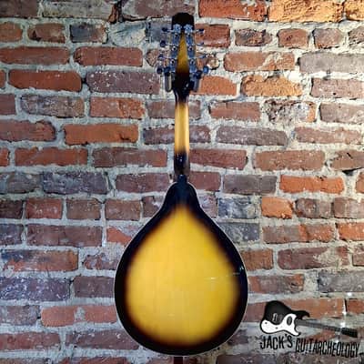 Johnson MA-100 A-Style Archtop Mandolin (2010s - Sunburst) image 11