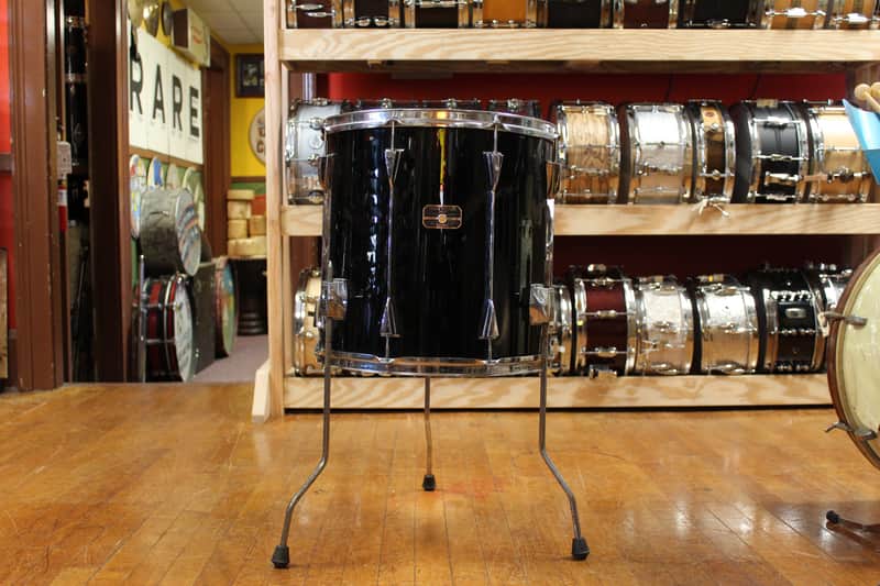 1980s Tama 16x16 Artstar Floor Tom in Jet Black image 1
