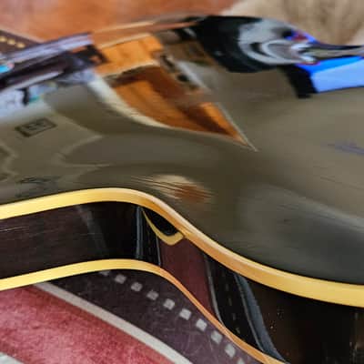 1968 Epiphone Riviera E360-TD - Sunburst - Owned By Hollis Calvert (Peavey AR) image 15