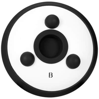 Sela 5.5" Melody Tongue Drum B5 - White image 3