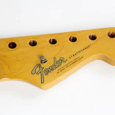 RARE 1989 Vintage Fender American Stratocaster Neck Birds Eye Maple 1980s USA image 12