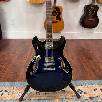 Ibanez AS73-TBS Artcore - Blue Sunburst image 9