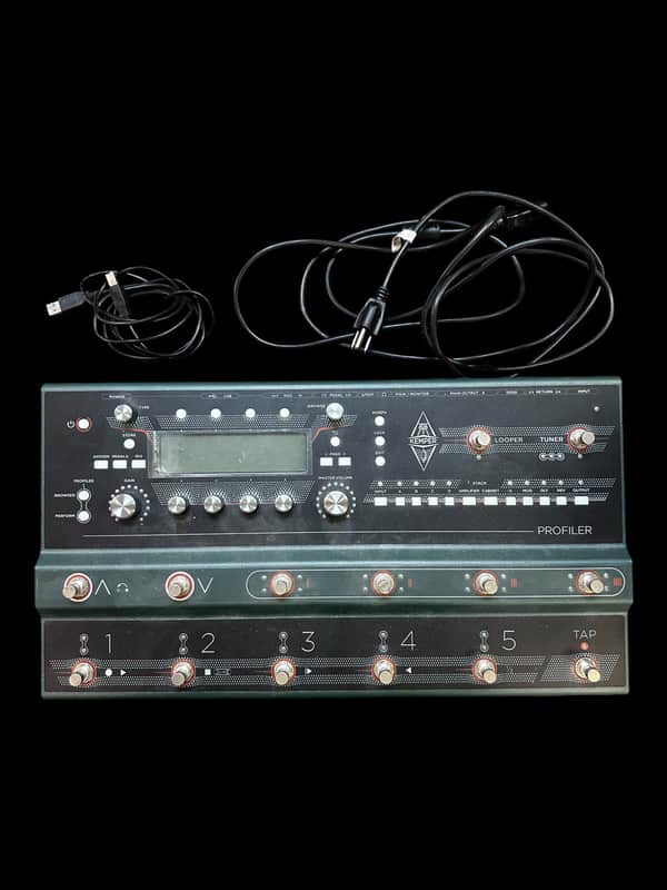 Kemper Amps Profiler Stage Guitar Amp Modeling Processor 2019 - Present - Black X5371 image 1