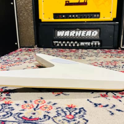 2016 Epiphone Brendon Small Signature "Snow Falcon" Flying V Dethklok Metalocalypse - Snow Burst - Limited Edition w/ Original Soft Case image 19
